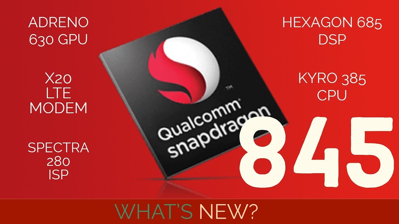 Qualcomm Snapdragon 845 Chipset | New Features | Comparison to its predecessor (Snapdragon 835)