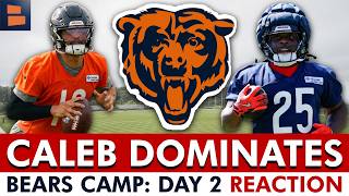 🚨Caleb Williams DOMINATES Day 2 Of Chicago Bears Training Camp