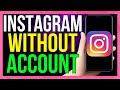 How to use instagram without an account 2024