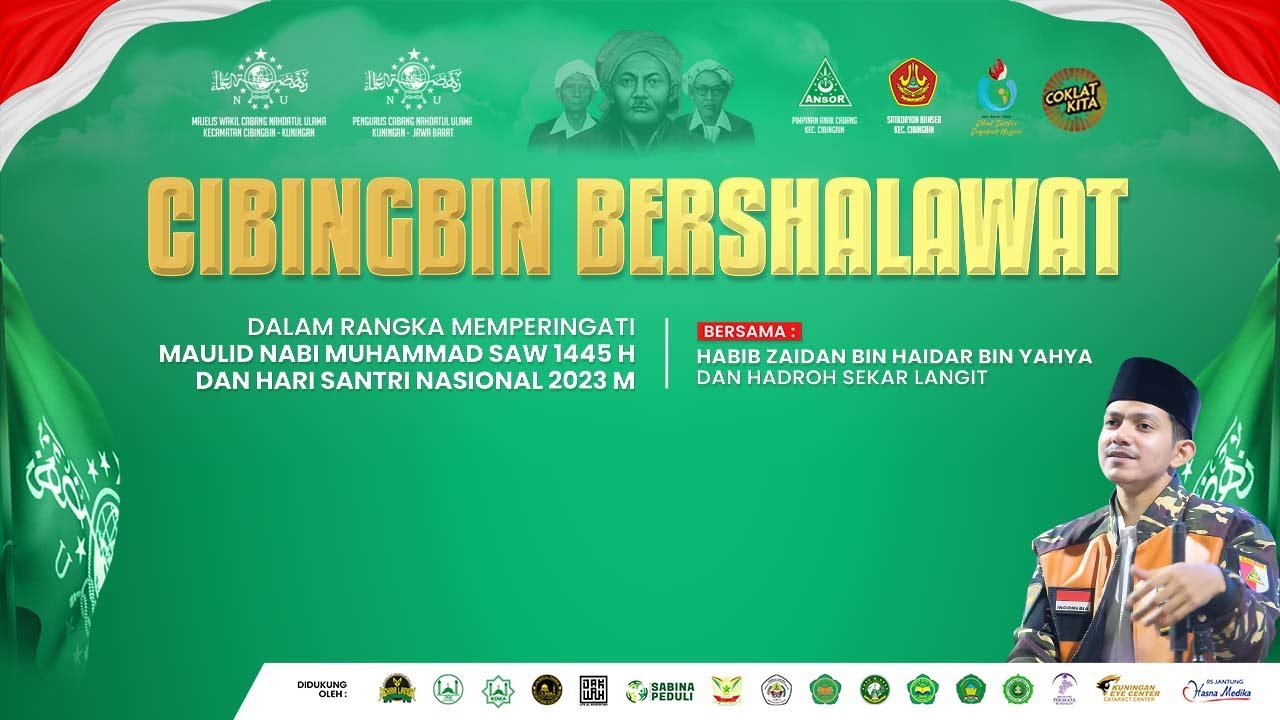 Cibingbin Bersholawat Bersama Habib Zaidan Bin Yahya