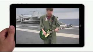 Navy iPad - Go Army!