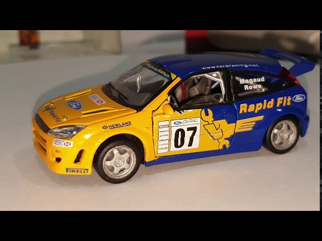 Cararama 1/43. Ford focus wrc 2000 - YouTube