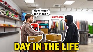 Day in the life of a Sneaker Resell Store!