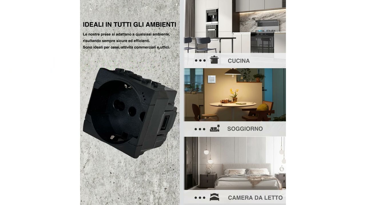 RECENSIONE (2026) : Voltix Presa Schuko 2P+T 16A. DETTAGLI