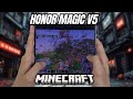 HONOR MAGIC V5 TEST GAME Minecraft | Gameplay &amp; FPS | Snapdragon 8 Elite