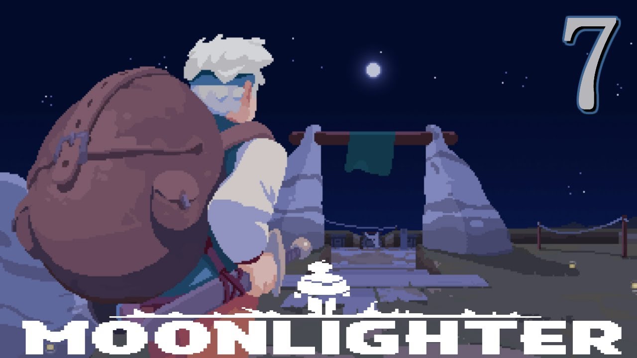 Moonlighter Let's Play Ep. 7 - Full Amor Set, Upgraded Sword and Shield!!!