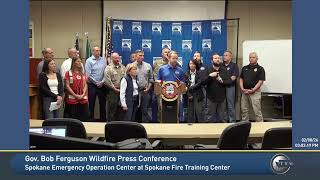 Gov. Bob Ferguson Wildfire Press Conference