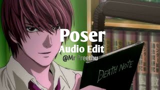 Poser (Instrumental) [Edit Audio] 3D Version