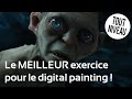 LE MEILLEUR exercice pour progresser en digital painting : Les Études