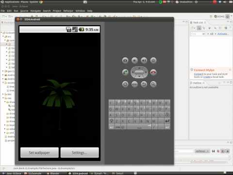 Android Live Wallpaper OpenGL Tutorial 2