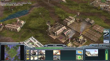 C&C Generals Zero Hour - AOD - Real AOD (circle 4p) - What an end :D