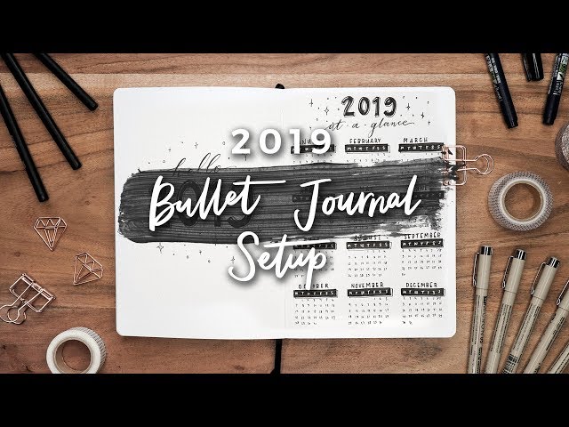 My Bullet Journal Setup 2019