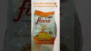 BOLO DE LARANJA COM COBERTURA DE CHOCOLATE! #shorts #viral #bolodelaranja