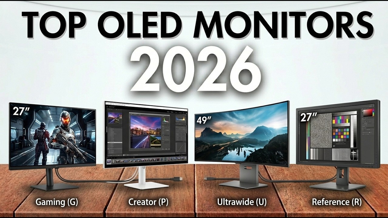 Top 5 OLED Monitors of 2026 at EVERY Budget — Your Eyes Won't Believe ...