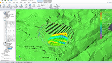 NETPRO/MINE Help Videos  - Merging of Result Surfaces of Open Pit