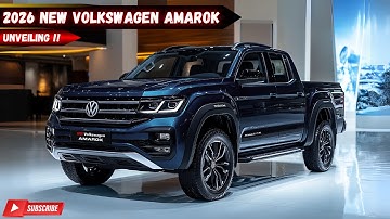 The New 2026 Volkswagen Amarok: Unleashed! Power, Performance, and Adventure.