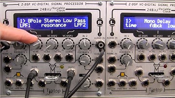 Modular Wild Presents SOUNDS-Tiptop Audio ZDSP -Bat Filters