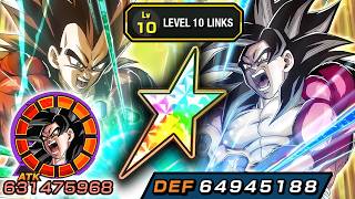 Download Lagu 100% NEW LR SSJ4 VEGETA + SSJ4 GOKU LEVEL 10 LINKS SHOWCASE!!!!!!!!!!! Dragon Ball Z Dokkan Battle MP3