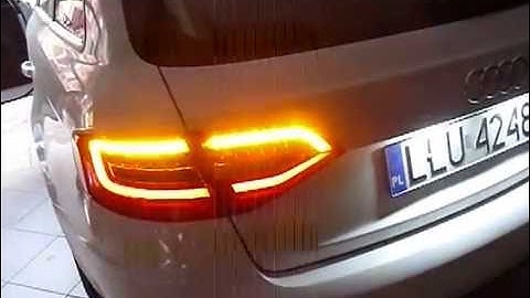 Audi A4 B8 Kombi Semi Dynamic Lights