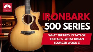 Taylor Guitar's New Urban Ironbark 500 Series Guitars!