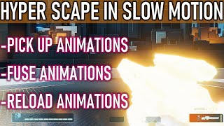Hyper Scape - Pick Up / Fuse / Reload Animations