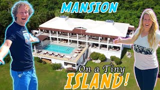 Mansion on a Tiny Island!