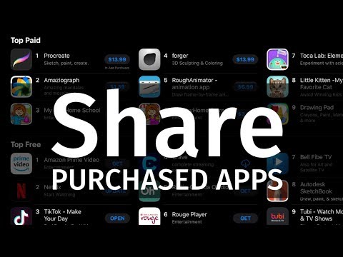 How to Share Purchased Apps | iPhone iPad iPod