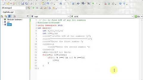 C++ to find LCM of any two numbers