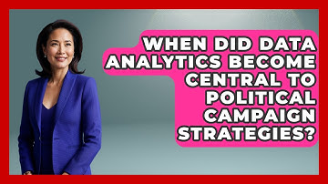 When Did Data Analytics Become Central to Political Campaign Strategies? | Your Campaign Coach News