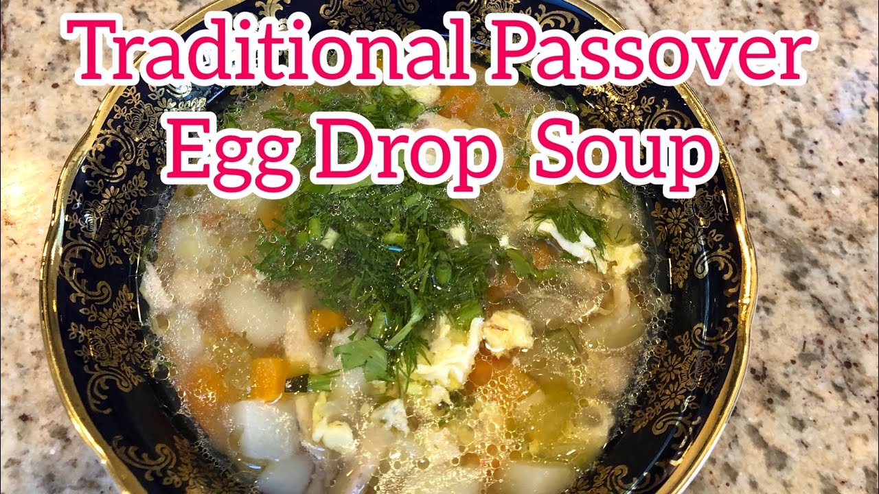 Traditional Passover Egg drop Soup/ Matzoh Doshak YouTube