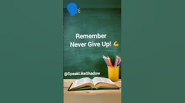 Never Give Up – English Motivation Lesson | Speak Clearly & Learn English Fast