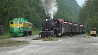 The White Pass & Yukon - Part One - No. 73 Prepares for Departure