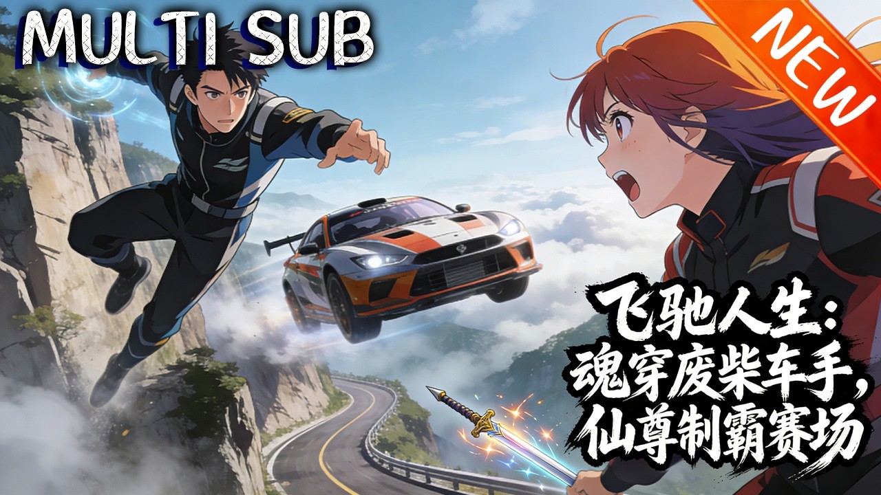 💥【新番上线】《飞驰人生：魂穿废柴车手，仙尊制霸赛场》古武高手李成风重生少年成风，融古武与赛车技术，逆袭撕标签，暴力超车，掌控车队成车神！#斗破动漫 #逆袭 #動漫 #战斗