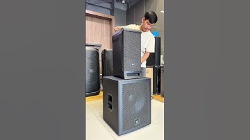 Part 1 JBL IRX one & JBL IRX-115s sub setup