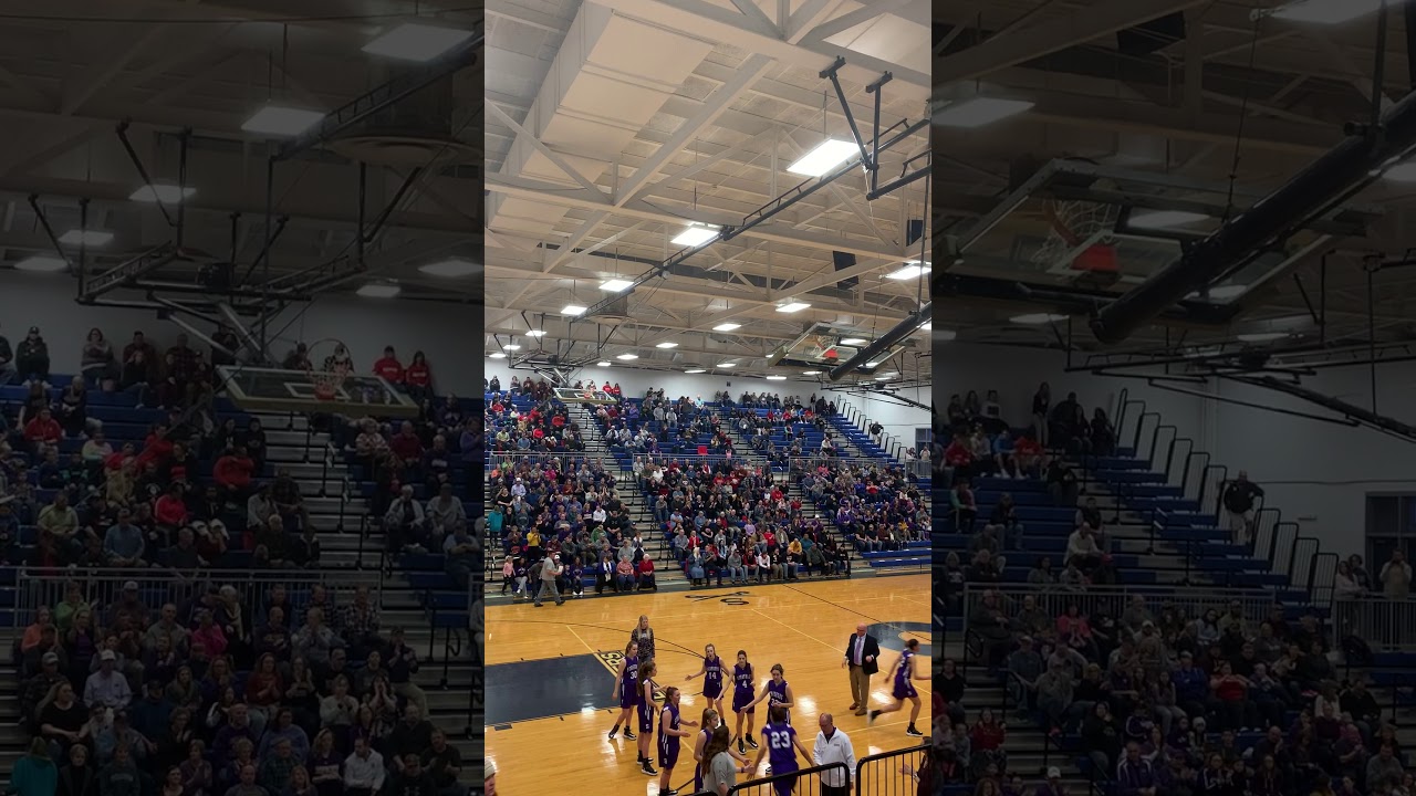 Strasburg girls basketball player introductions YouTube
