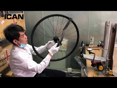 ICAN Handbuild Wheels With Chris King Hub and Sapim Spokes
