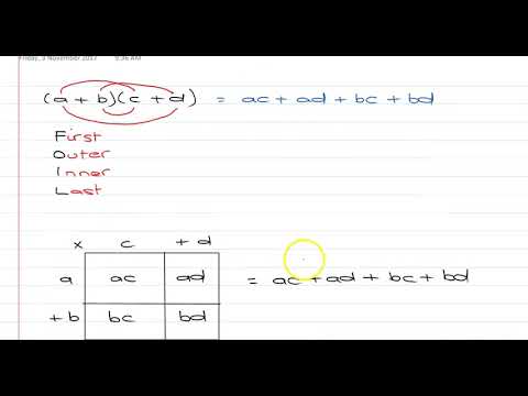 Expanding double brackets