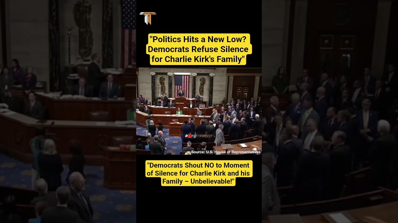 Democrats Shout NO to Moment of Silence for Charlie Kirk #shorts