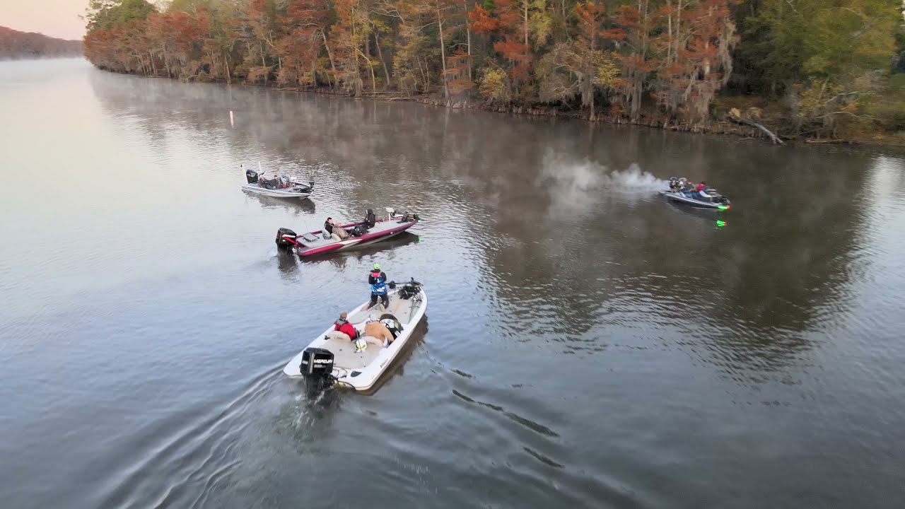 Big Cypress Bayou Bass Tournament Drone Video YouTube