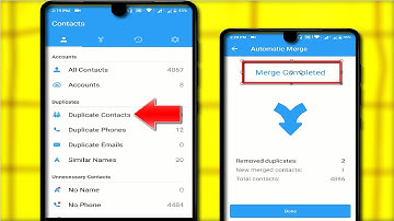 Simple Method to Merge Duplicate Contacts in Android Device