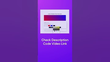 CSS Color Shades Trick | Beautiful Linear gradient color CSS! #cssshorts #webdesign #htmlcss #coding