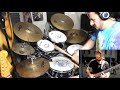 Playing Drums with street bassist "Gustavo Dal Farra" (A Groovy Jam)