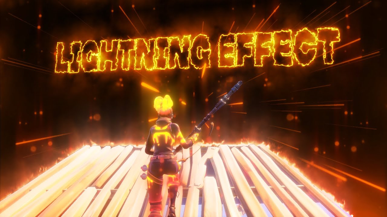 INSANE NEW LIGHTNING/FIRE EFFECT | short fortnite overedit. ( Tutorial at 50 likes)