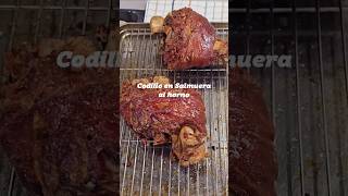 Codillo en Salmuera crujiente #receta #comer #codillo