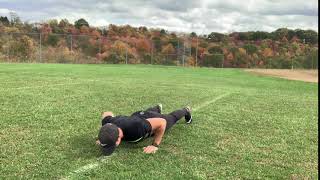 Isometric Push Up (3 seconds)
