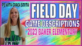Field Day Activities for My Partner Challenge! Descriptions & Resource Links!