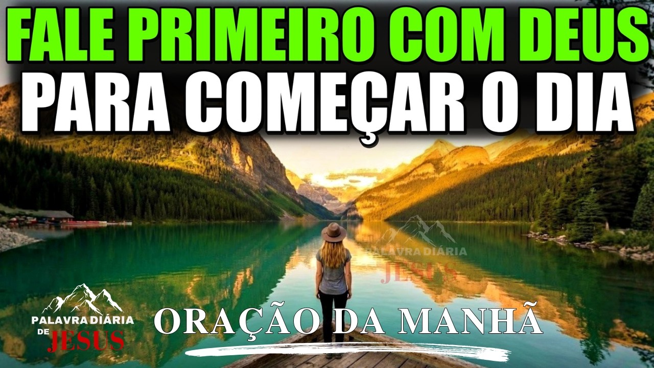 ORAÇÃO DA MANHÃ — 24 de Janeiro de 2026 | Confie Mais em Deus e Viva com Menos Preocupação