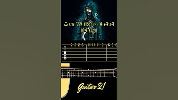Thumbnail of Alan Walker - Faded // Guitar Tutorial TAB (Fácil)