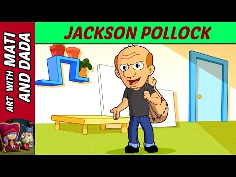 Art with Mati and Dada – Jackson Pollock | Kids Animated Short Stories in English