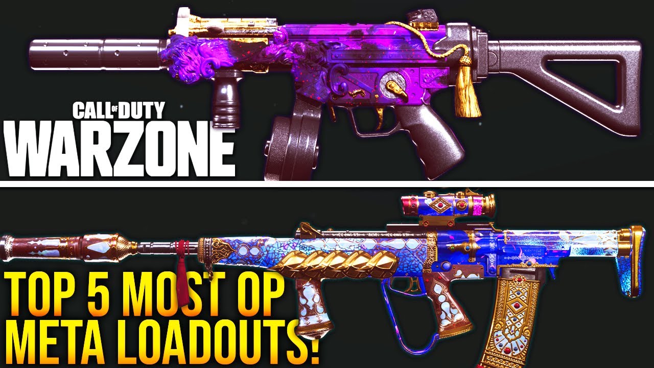 WARZONE: TOP 5 OVERPOWERED LOADOUTS To Use! (WARZONE Best Weapons)